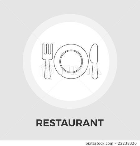 Restaurant vector flat icon Restaurant vector flat icon 22238320