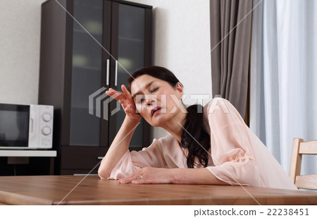 Female in her 50's with poor physical condition 22238451