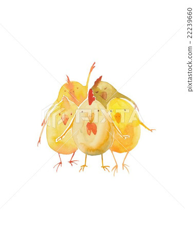 Rooster New Year's material 22239660