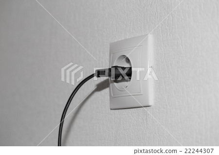 socket on the white background socket on the white background 22244307
