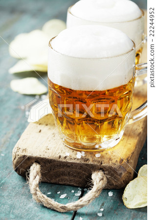 Beer and Potato Chips 22244952
