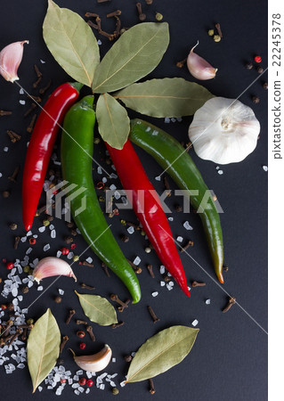 Seasoning top view 22245378