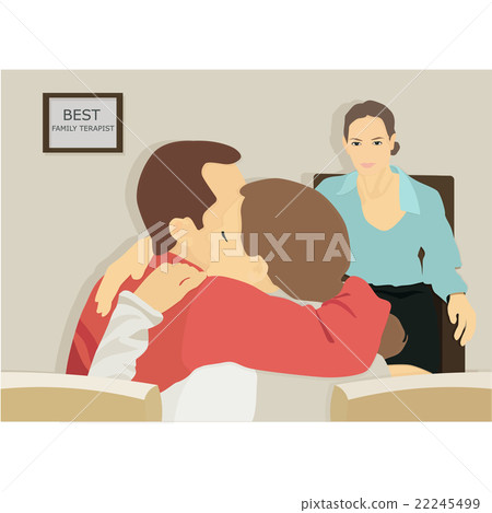 family therapist vector iilustration family therapist vector iilustration 22245499
