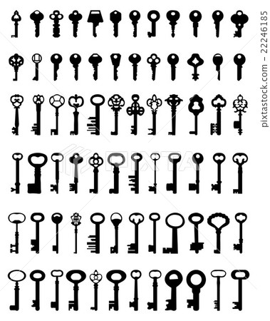 door keys - Stock Illustration [22246185] - PIXTA