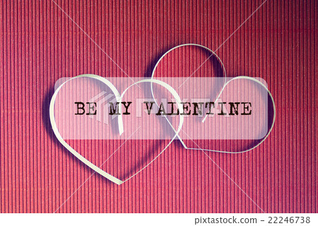 heart shape text be my valentine 22246738