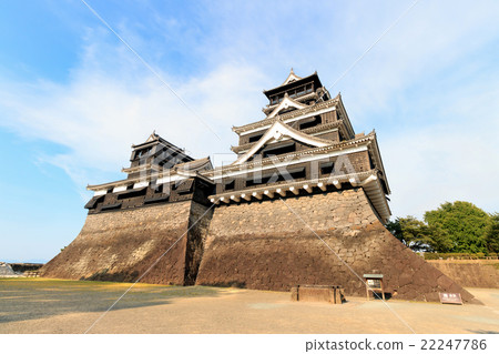 Kumamoto Castle in Kyushu, Japan 22247786