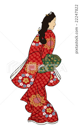 Return of beauty figure - Stock Illustration [22247822] - PIXTA