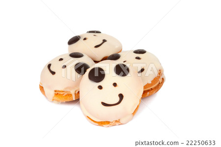 smiley cake isolated smiley cake isolated 22250633