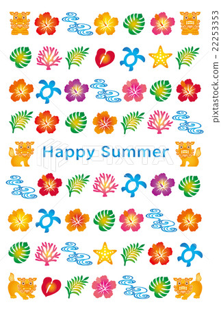 Bingo style hot summer summer summer icon postcard size Bingo style hot summer summer summer icon postcard size 22253353