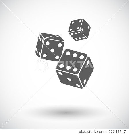Craps flat icon 22253547