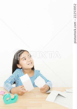 Girls working on girls girls elementary school mathematics Girls working on girls girls elementary school mathematics 22253952