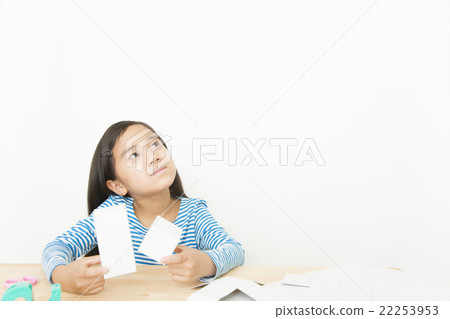 Girls working on girls girls elementary school mathematics Girls working on girls girls elementary school mathematics 22253953