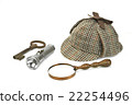 Sherlock Holmes Cap, Magnifying Glass, Flashlight 22254496