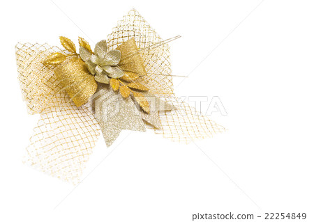 Bow ribbon gold 22254849