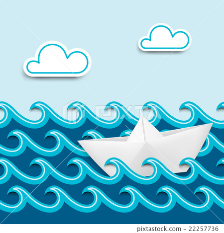 Nautical cartoon scenery Nautical cartoon scenery 22257736