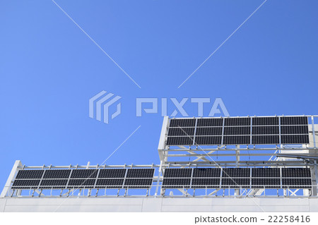 前太陽能電池板與太陽能光伏太陽 前太陽能電池板與太陽能光伏太陽 22258416