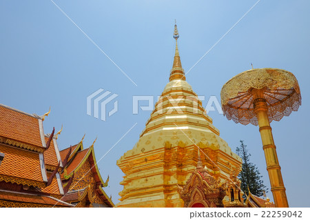 Thai Chiang Mai Doi Suthep Temple Wat Pra That Doi Suthep, Thailand Thai Chiang Mai Doi Suthep Temple Wat Pra That Doi Suthep, Thailand 22259042