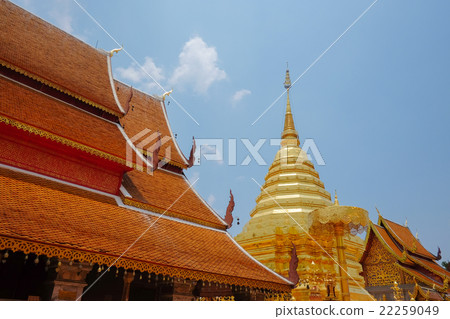 Thai Chiang Mai Doi Suthep Temple Wat Pra That Doi Suthep, Thailand 22259049