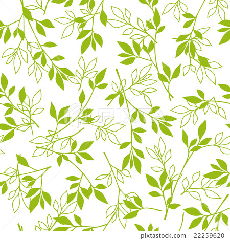 Plant Pattern - Stock Illustration [22259620] - Pixta