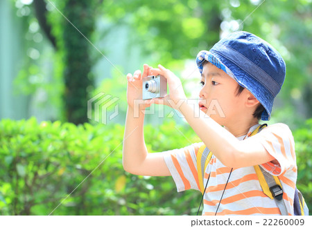 Children holding a camera Children holding a camera 22260009