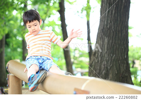 Children in fresh green Children in fresh green 22260802