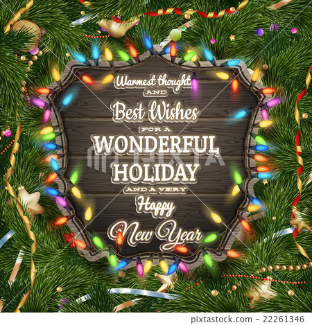 Christmas poster design template. EPS 10 22261346