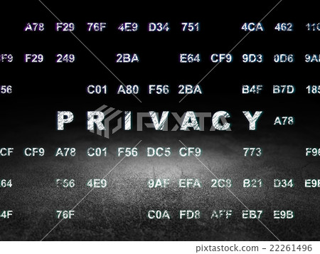 Protection concept: Privacy in grunge dark room Protection concept: Privacy in grunge dark room 22261496