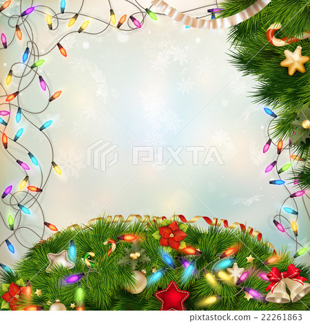 Christmas defocused light. EPS 10 - Stock Illustration [22261863] - PIXTA