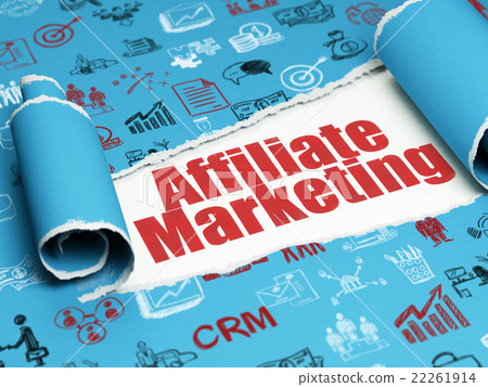 Business concept: red text Affiliate Marketing Business concept: red text Affiliate Marketing 22261914