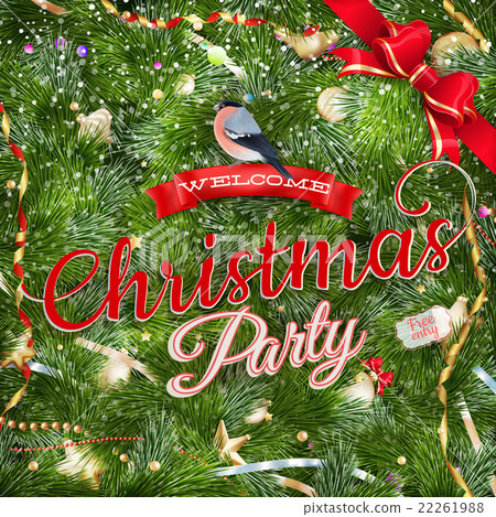 Christmas Party poster design template. EPS 10 Christmas Party poster design template. EPS 10 22261988
