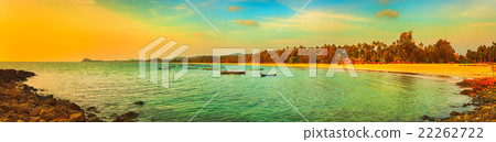 The Indian ocean. Panorama 22262722