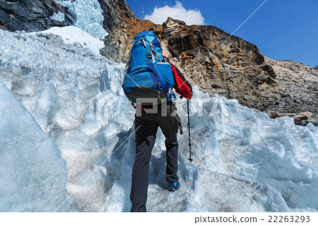 Hike in Himalayas Hike in Himalayas 22263293