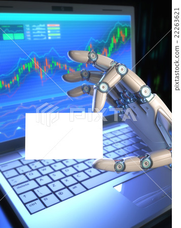 Robot Trading System / Business Card Robot Trading System / Business Card 22263621