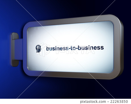 Finance concept: Business-to-business and Head 22263850