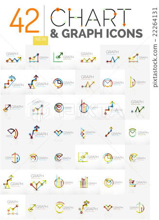 Collection of chart logos Collection of chart logos 22264131