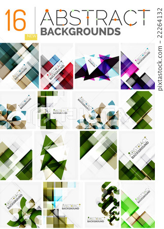 Collection of abstract backgrounds Collection of abstract backgrounds 22264132