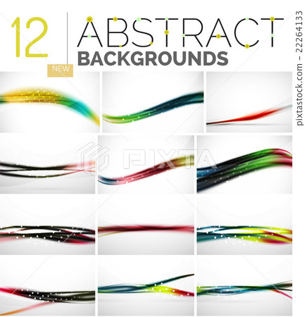 Collection of abstract backgrounds Collection of abstract backgrounds 22264133