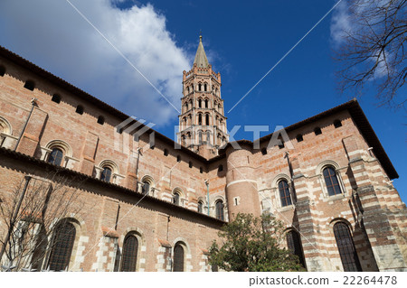Basilica Saint-Sernin in Toulouse, France Basilica Saint-Sernin in Toulouse, France 22264478