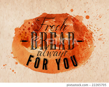 Bread poster kraft 22265705