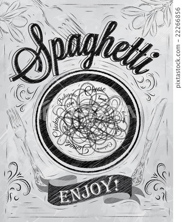 Poster spaghetti coal 22266856