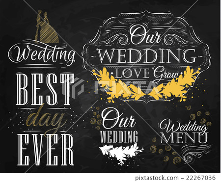 Wedding elements gold Wedding elements gold 22267036
