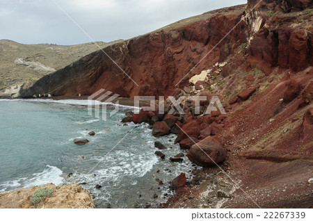 Red Beach of Santorini 22267339