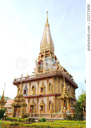 Pagoda in Wat Chalong or Chaitharam Temple 22271906