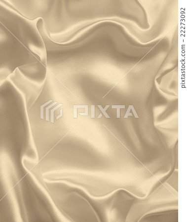 Smooth elegant golden silk as wedding background Smooth elegant golden silk as wedding background 22273092