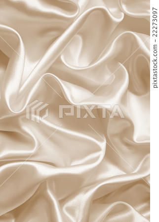 Smooth elegant golden silk as wedding background Smooth elegant golden silk as wedding background 22273097
