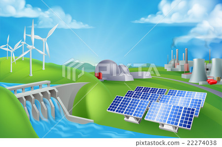 Energy Power Generation Sources 22274038
