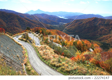 Autumn's Western Azuma Sky Valley 22274147