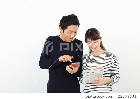 Young couple travel image 22275531