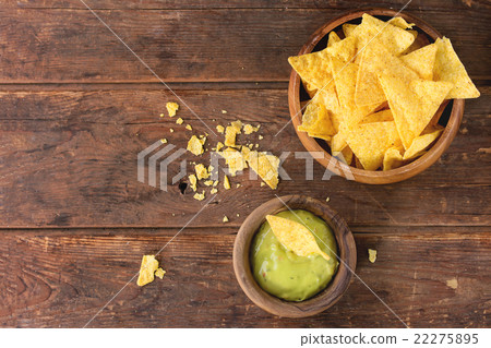 Mexican nachos chips 22275895