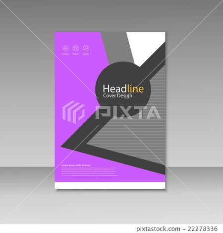 Vector Brochure Design Layout template  22278336